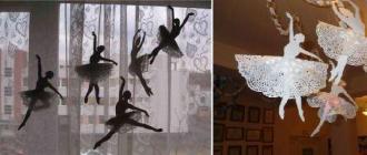 كيفية صنع راقصة الباليه من الورق