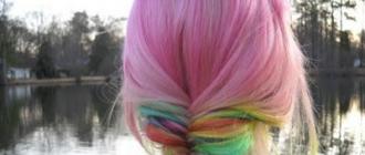 Kako ofarbati kosu pastelnim bojama