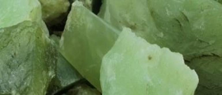 Depósitos de jade e lendas antigas