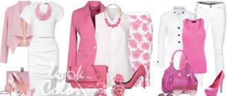 Růžová barva v oblečení - kombinace svěžesti a lehkosti Růžová a zelená